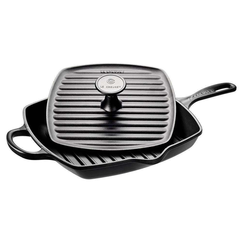 Le Creuset Cast Iron Skillet Grill Set
