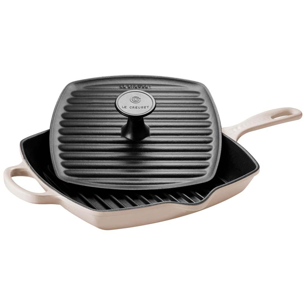 Le Creuset Cast Iron Skillet Grill Set