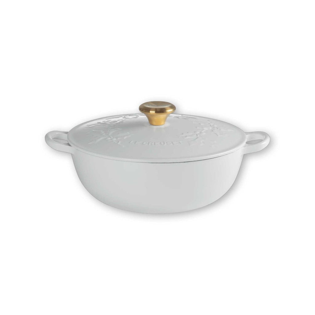 Le Creuset Enameled 4.1L Cast Iron Holly Soup Pot