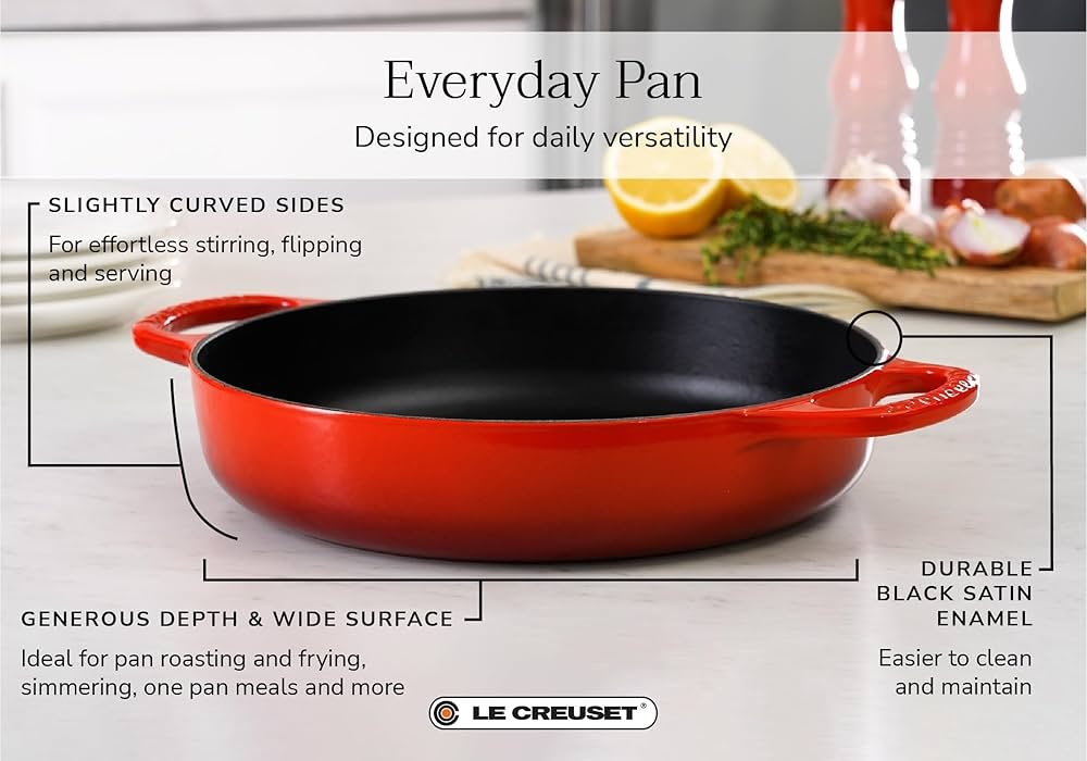 Le Creuset Cast Iron 11" (28cm) Everyday Pan