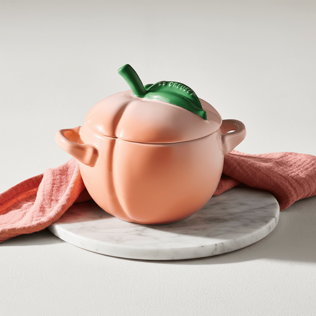 Le Creuset Fruit Collection Peach Mini Cocotte