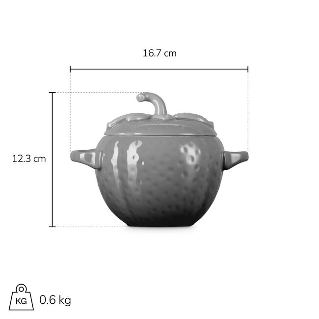 Le Creuset Fruit Collection Strawberry Mini Cocotte
