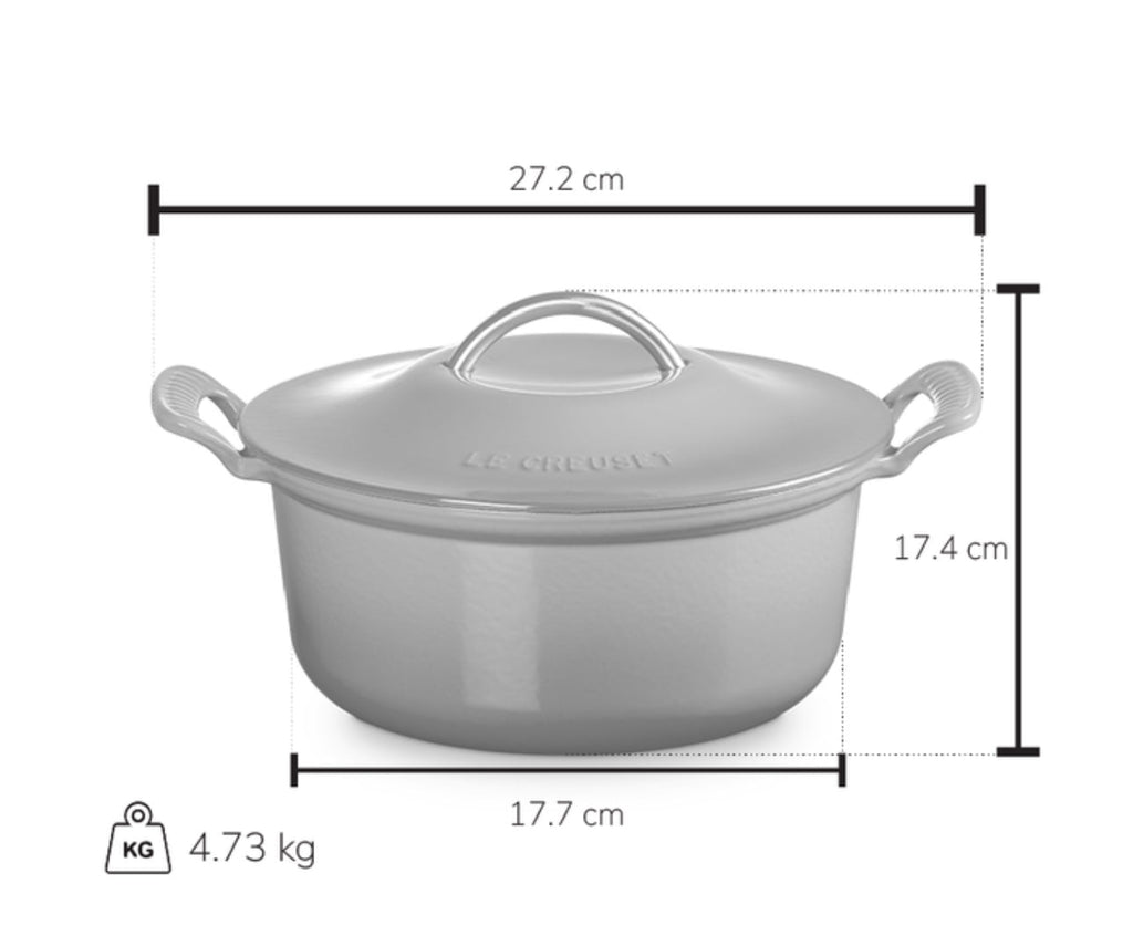 Le Creuset Cast Iron Modern Heritage 4.6L Round Dutch Oven