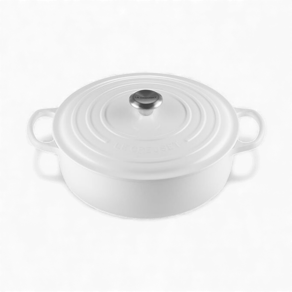 Le Creuset Signature Cast Iron 6.5 QT (6.2L) Shallow Round French Oven