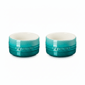 Le Creuset Stoneware Bleu Riviera Stackable Ramekin - Set of 2