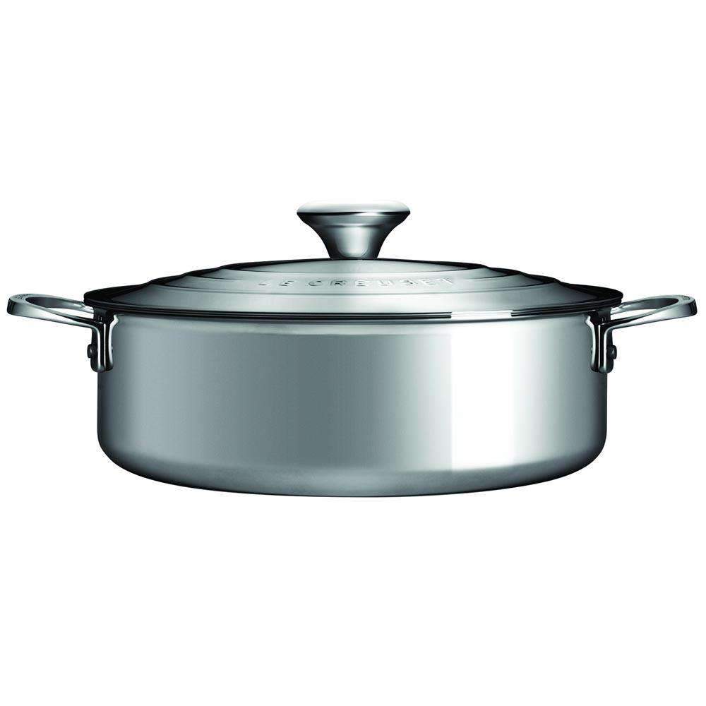 Le Creuset Stainless 3-Ply Stainless 4.5 QT (4.3L) Rondeau
