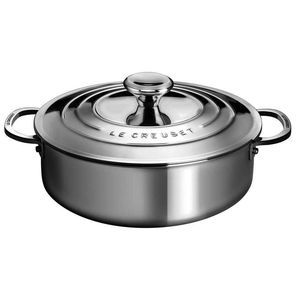 Le Creuset Stainless 3-Ply Stainless 4.5 QT (4.3L) Rondeau