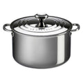 Le Creuset Stainless 3-Ply Stockpot with Lid