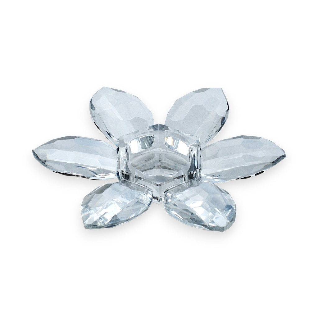 Lemon Tree Daisy Crystal Tealight Holder