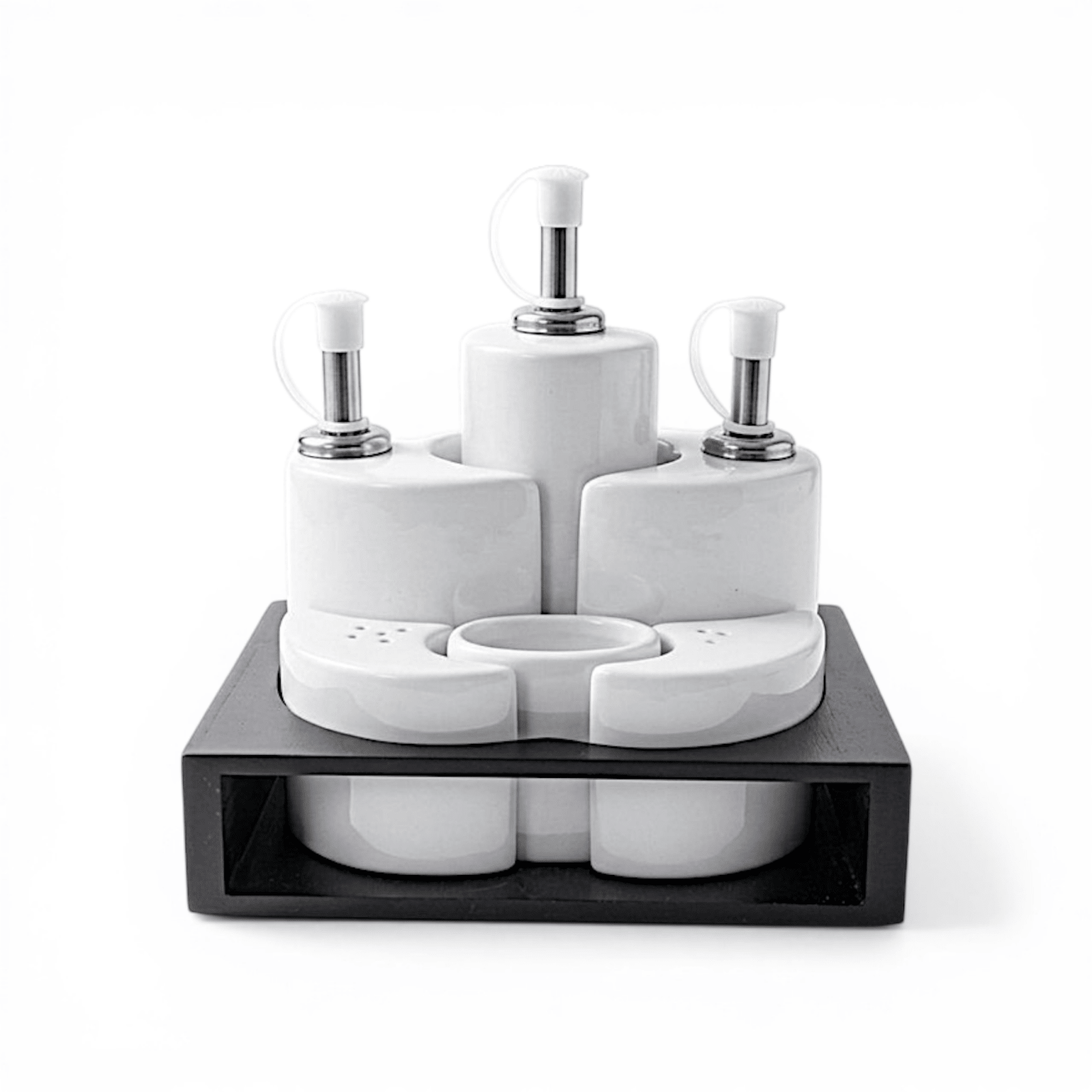 LemonTree Oil and Vinegar - Salt and Pepper Condiment Set