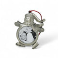 Lemontree Pewter Photo Frame Snowman Ornament