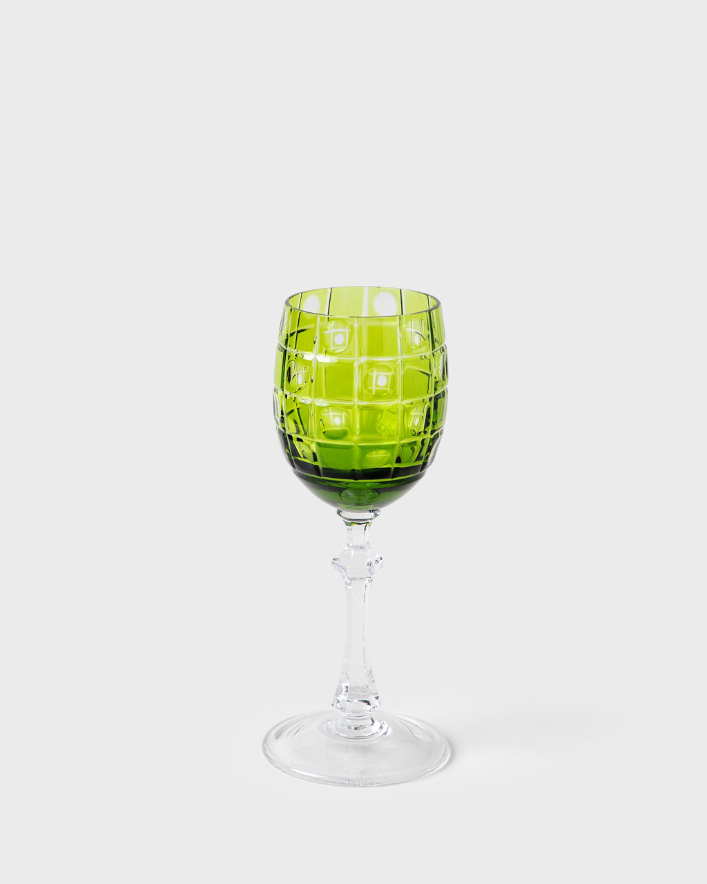Liquor Glass Jacaranda Green