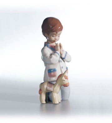 Lladro Bless Us All Figurine