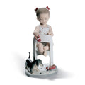 Lladro Fetch My Shoe! Girl Figurine