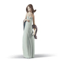 Lladró Ingenue Woman Figurine