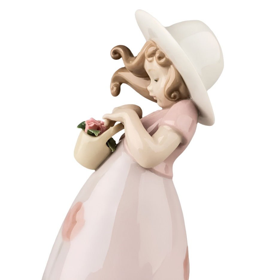 Lladro Little Rose Figurine