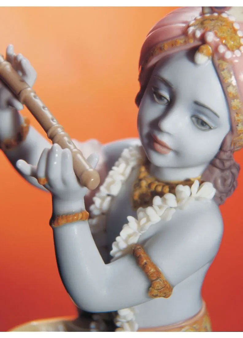 Lladro Lord Krishna Figurine