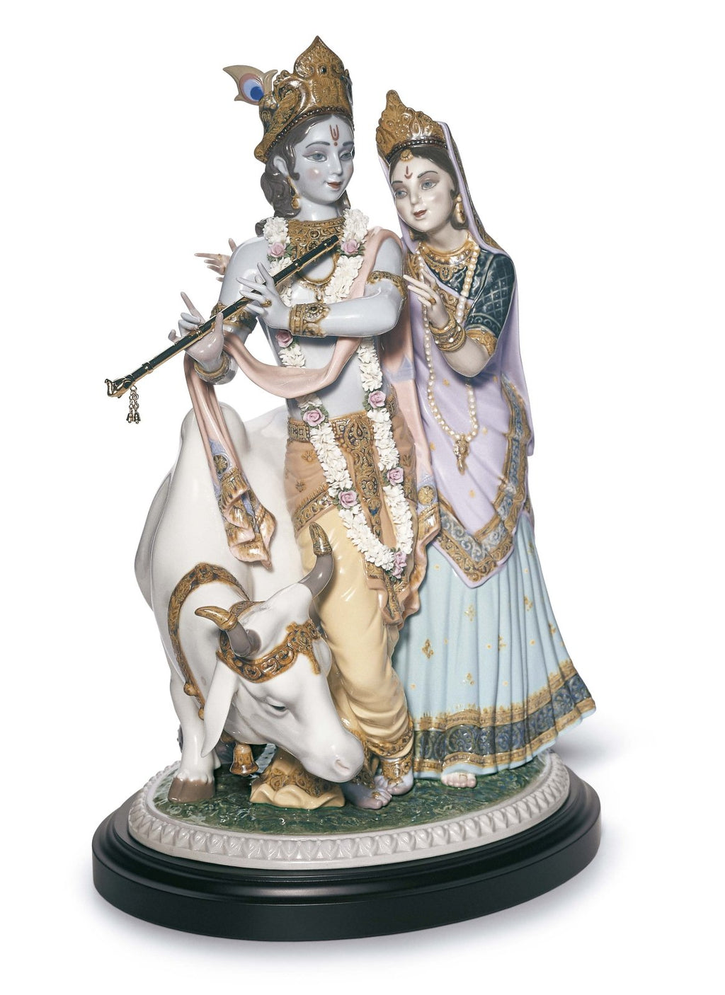 Lladro Radha Krishna Figurine - Limited Edition