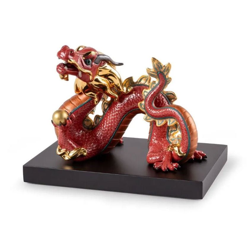 Lladro The Dragon Sculpture - Limited Edition