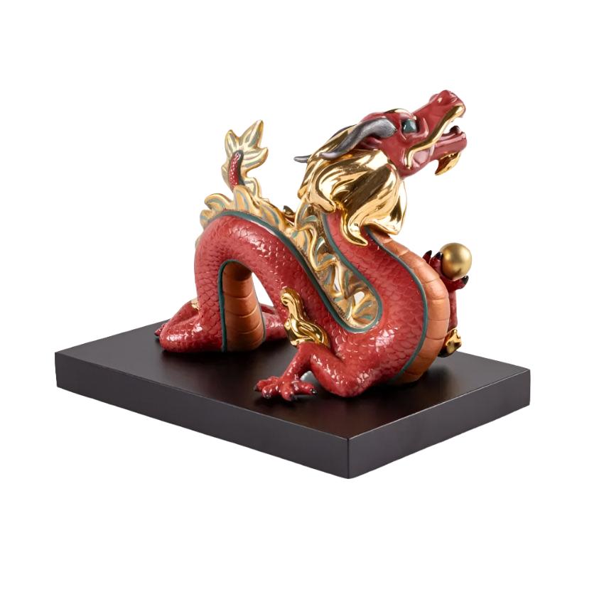 Lladro The Dragon Sculpture - Limited Edition