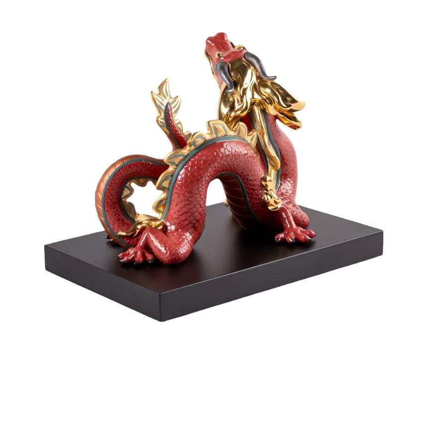 Lladro The Dragon Sculpture - Limited Edition