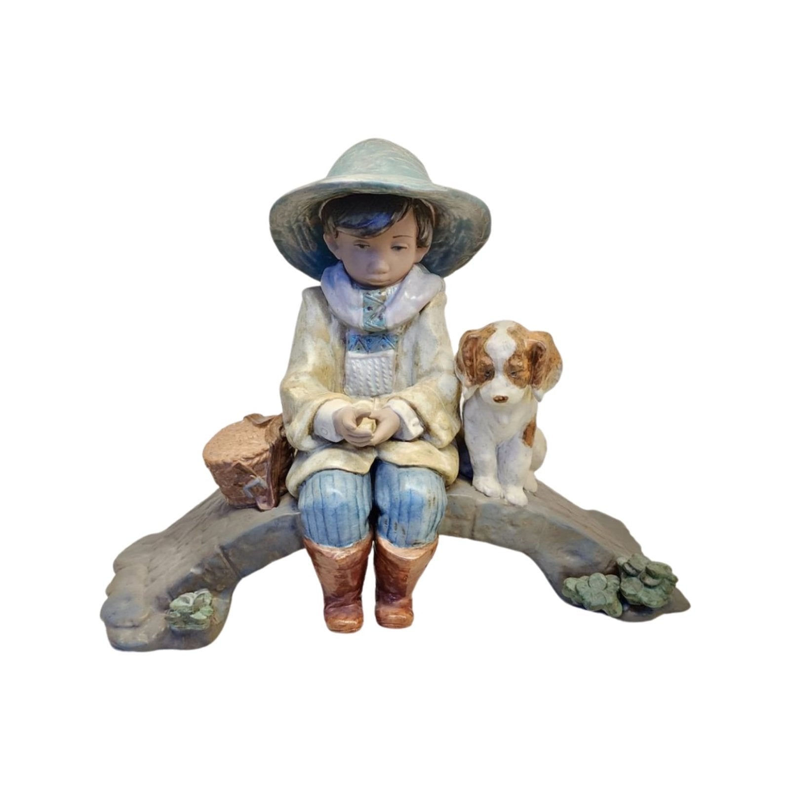 Lladro The Old Fishing Hole Figurine