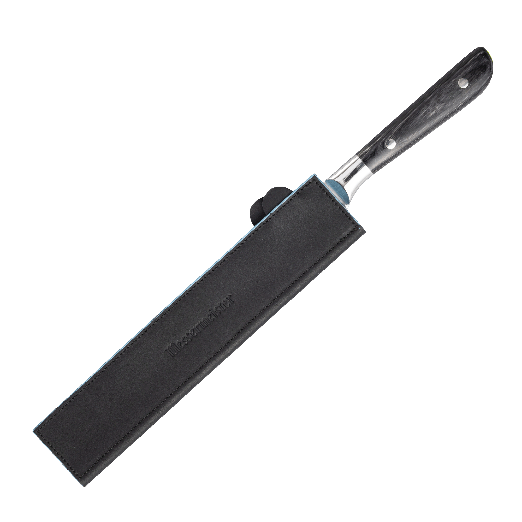 Black Magnetic Leather Edge-Guard - 10.5"