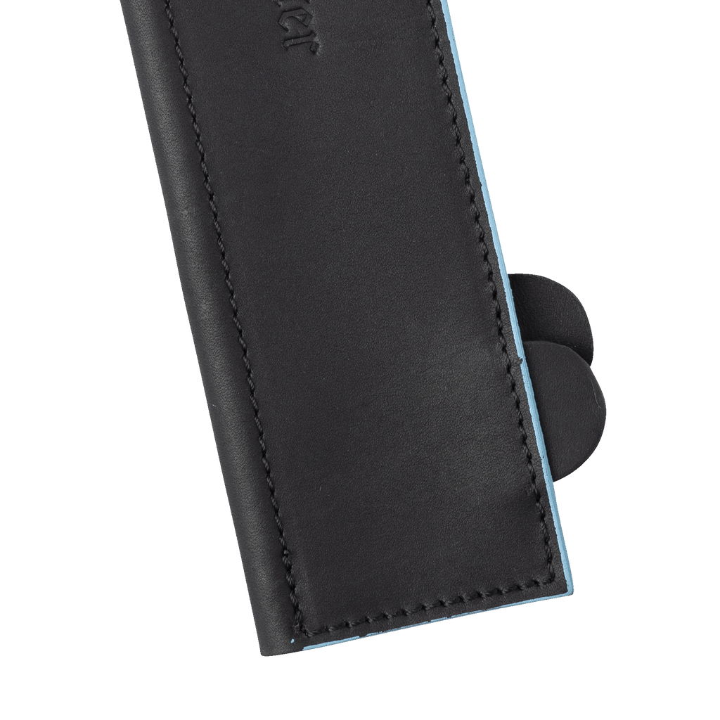 Black Magnetic Leather Edge-Guard - 10.5"