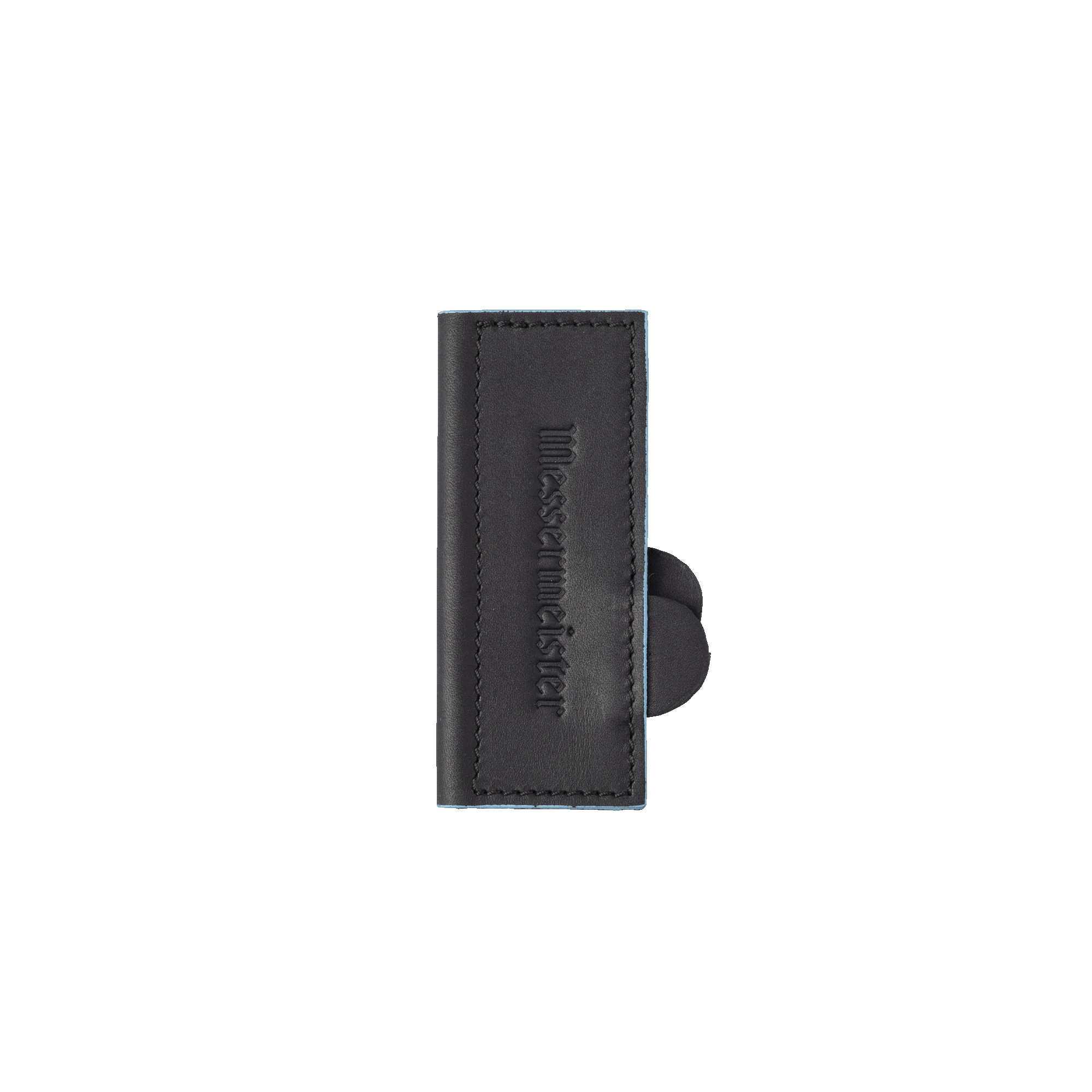 Black Magnetic Leather Edge-Guard - 4"