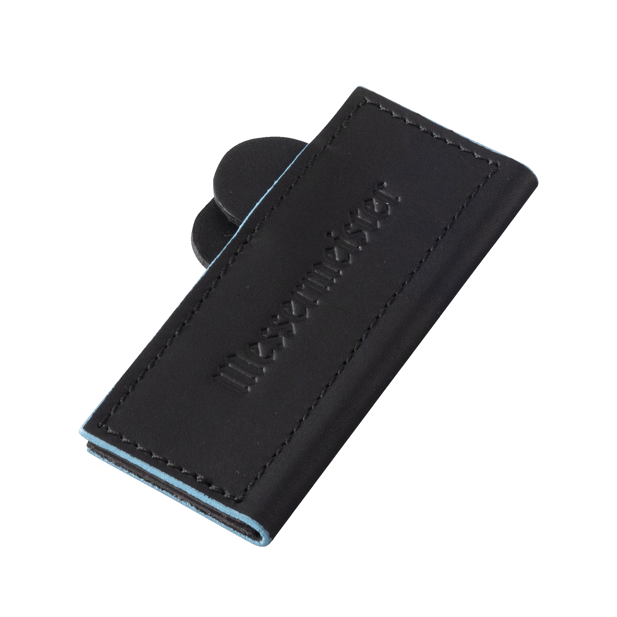 Black Magnetic Leather Edge-Guard - 4"