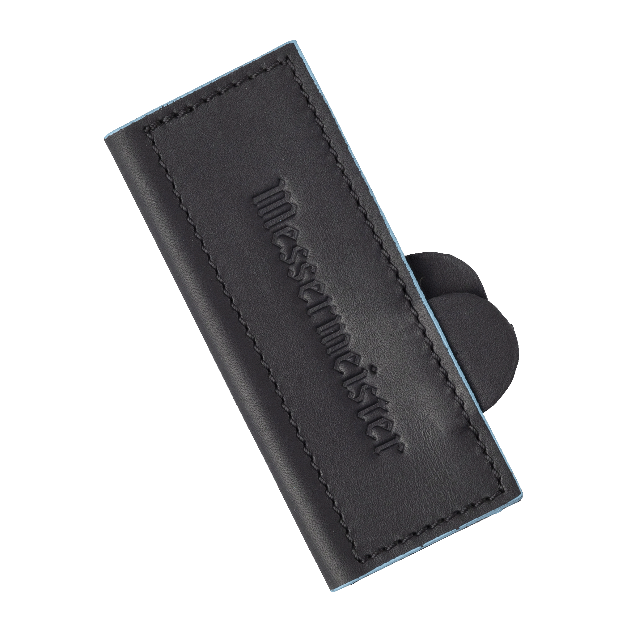 Black Magnetic Leather Edge-Guard - 4"