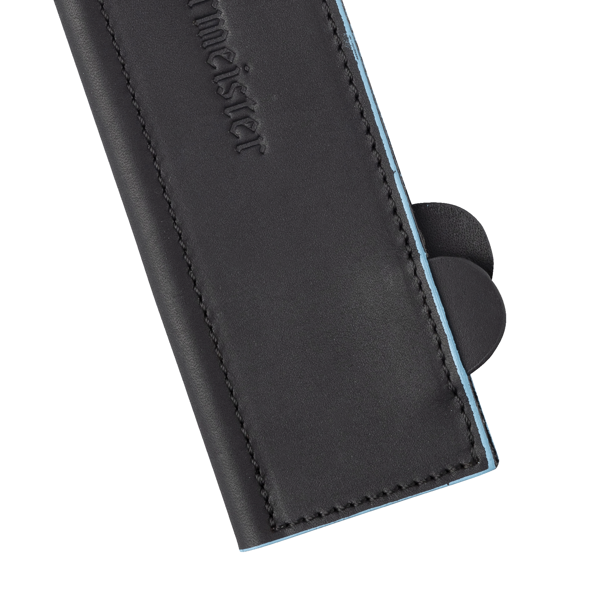 Black Magnetic Leather Edge-Guard - 8.5"