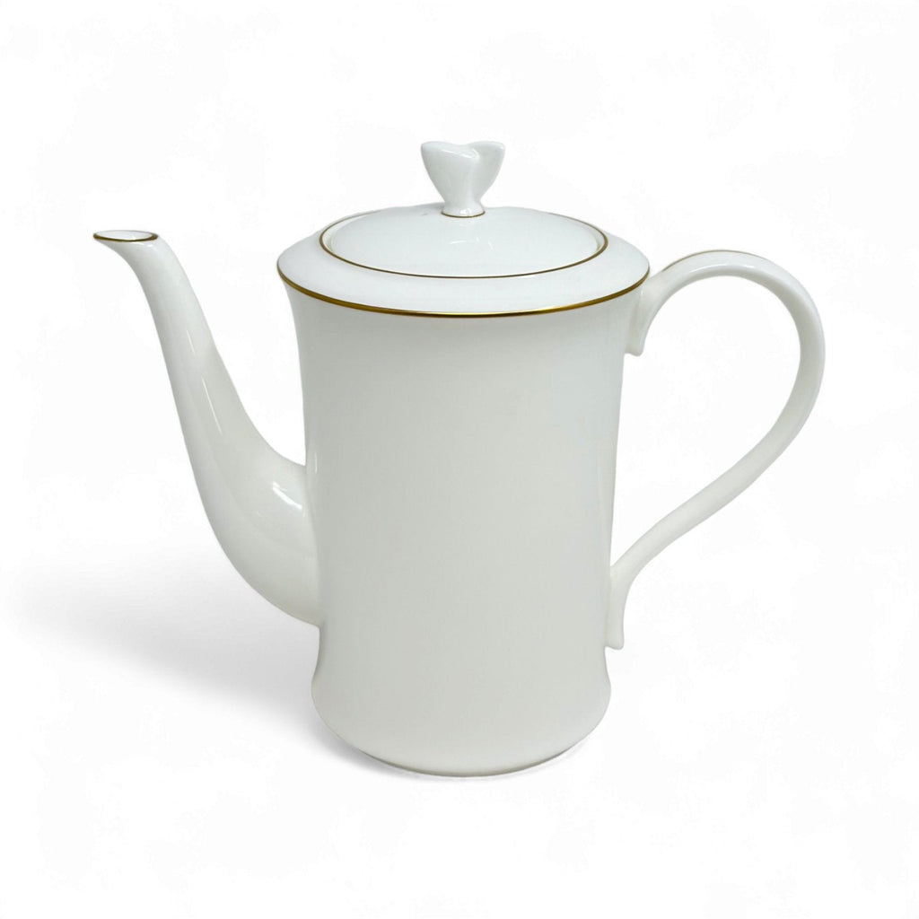 Mikasa Century Gold Coffee Pot with Lid
