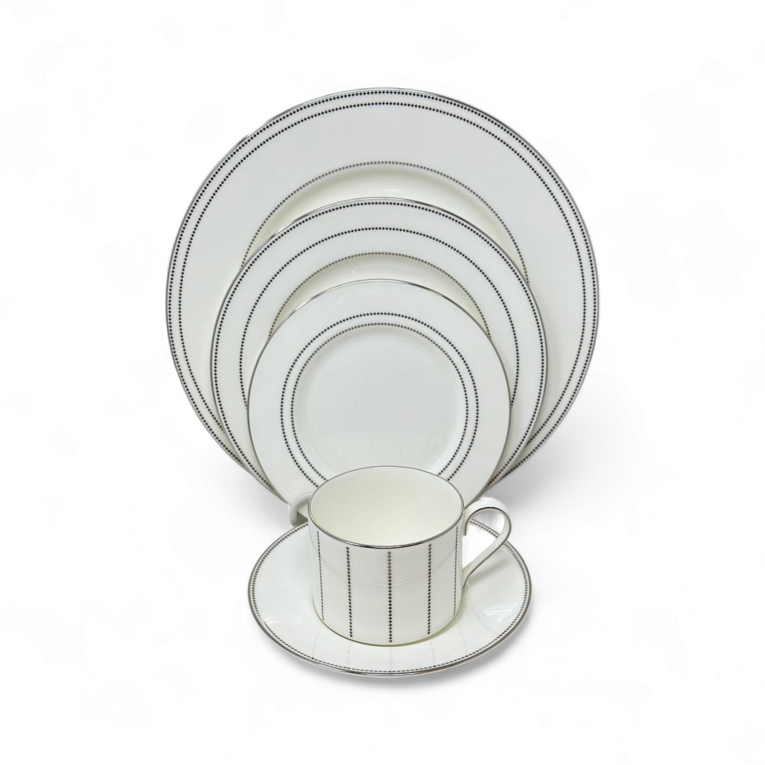 Mikasa Chelsea Platinum - 5 Piece Place Setting