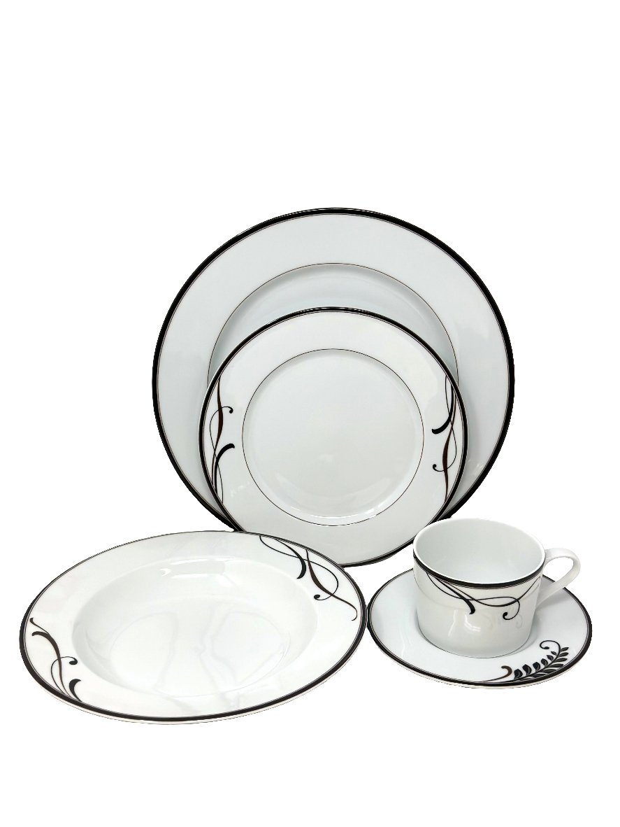 MIKASA COCOA BLOSSOM - 5 PIECE PLACE SETTING