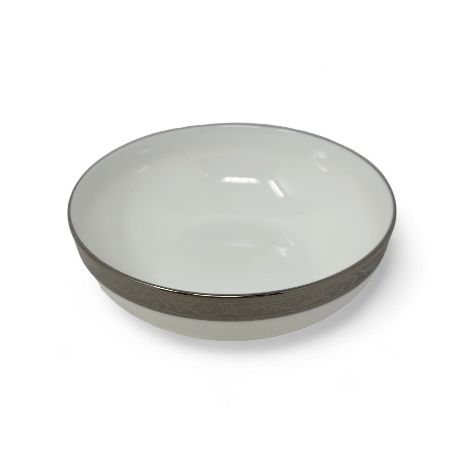 Mikasa Crown Jewel Platinum Fruit Bowl