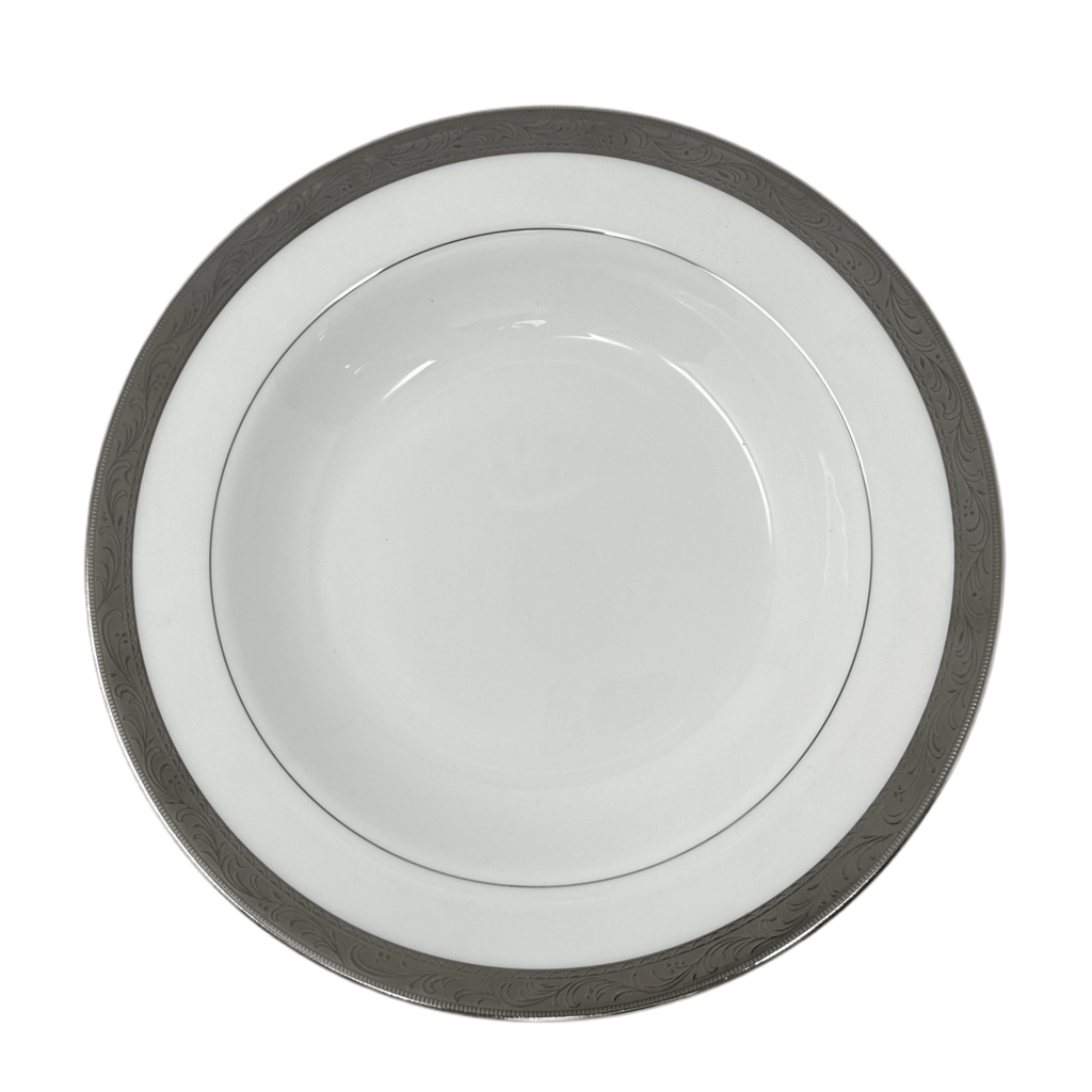 Mikasa Crown Jewel Platinum Soup Bowl