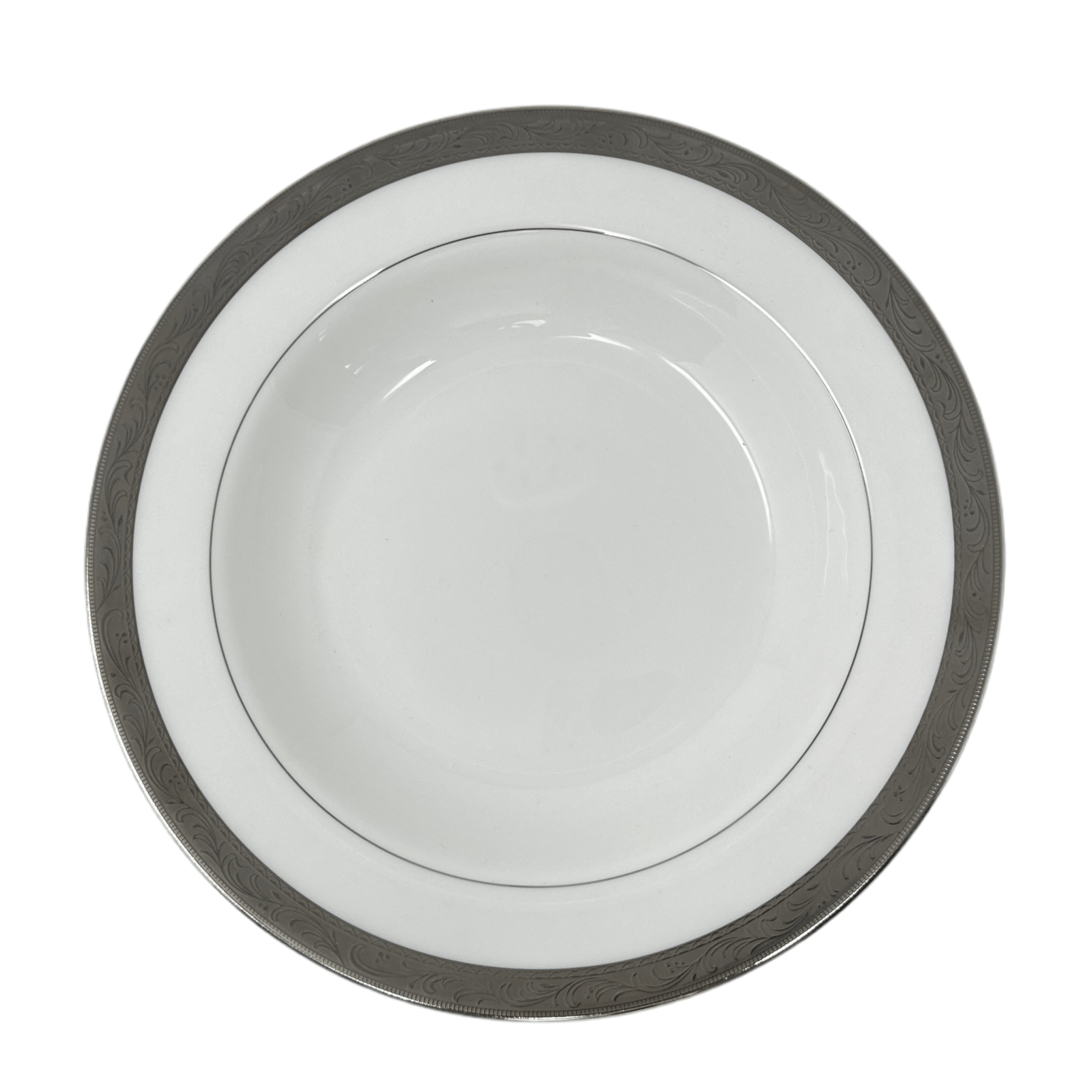 Mikasa Crown Jewel Platinum Soup Bowl