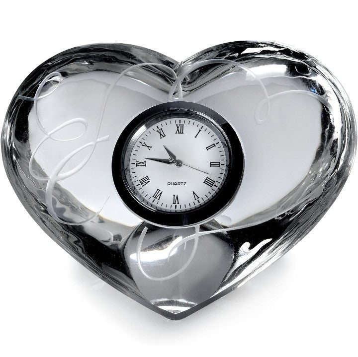 Mikasa Crystal Love Story Clock