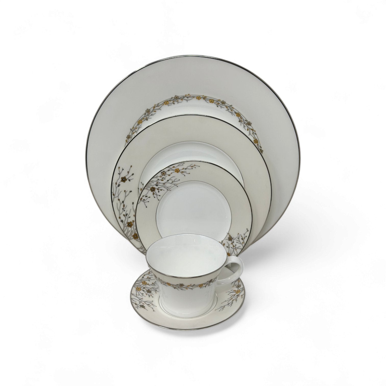 Mikasa Imperial Blossom - 5 Piece Place Setting