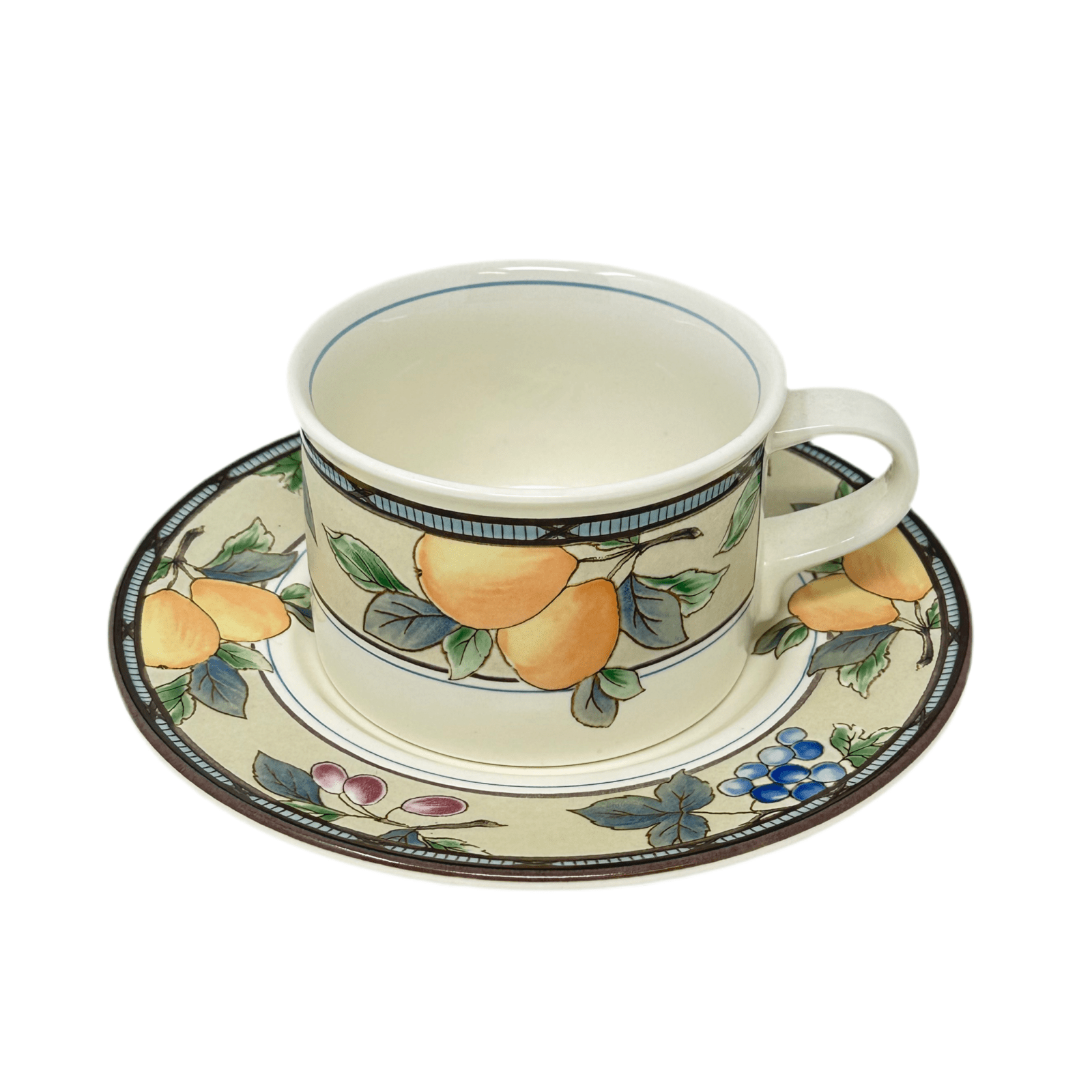 Mikasa Intaglio Garden Harvest Cup & Saucer