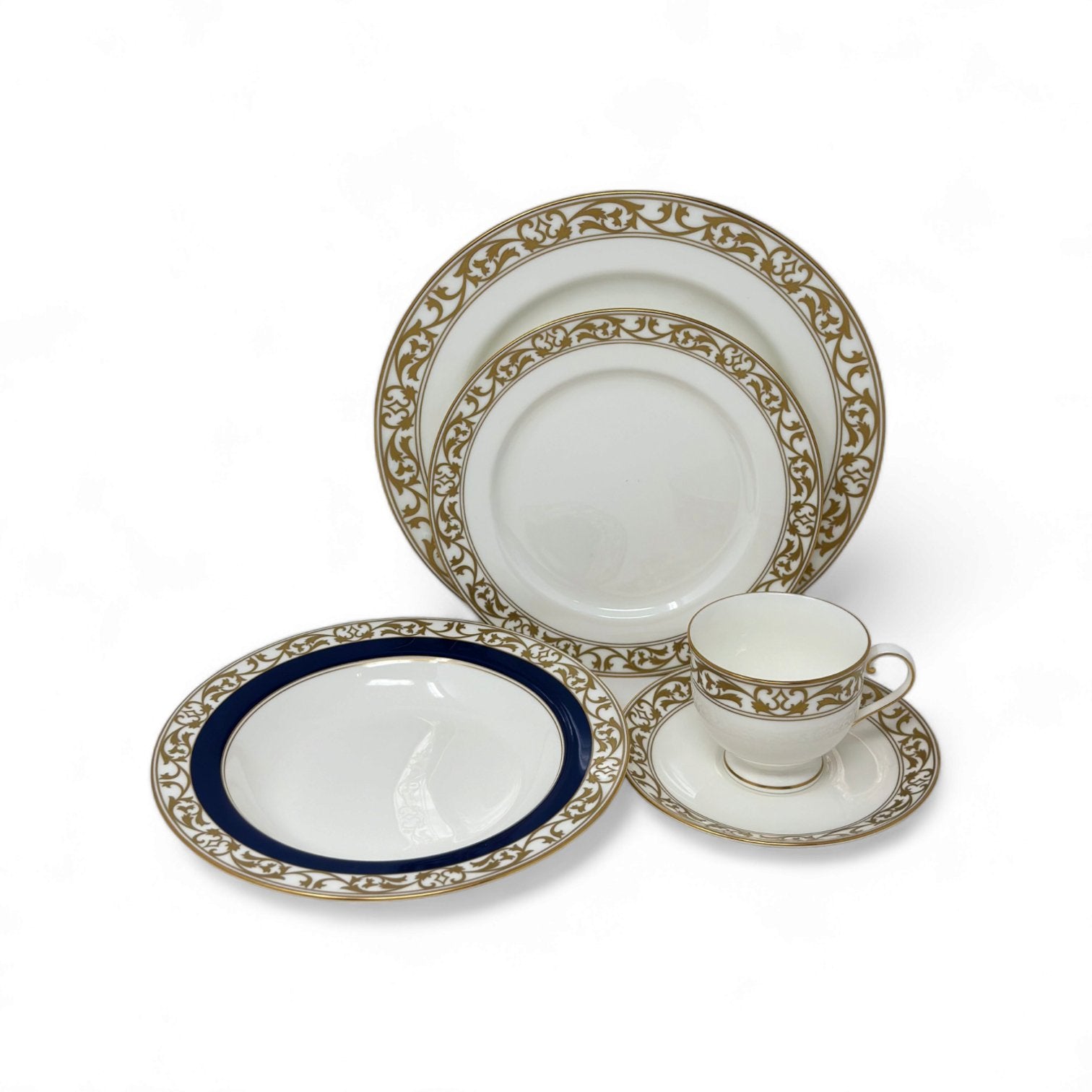 Mikasa Lily Moire  - 5 Piece Place Setting