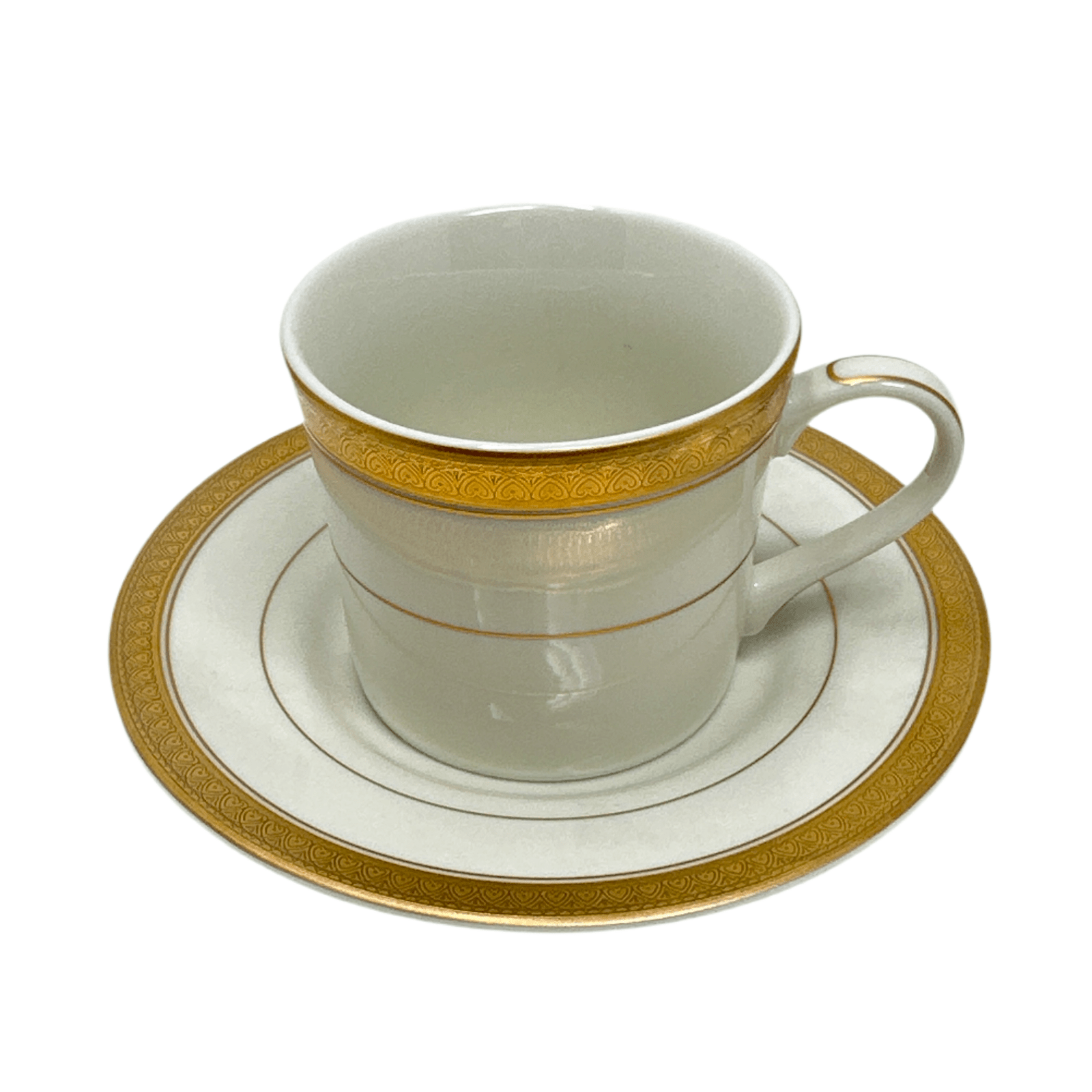 Mikasa Palatial Gold Espresso Cup & Saucer