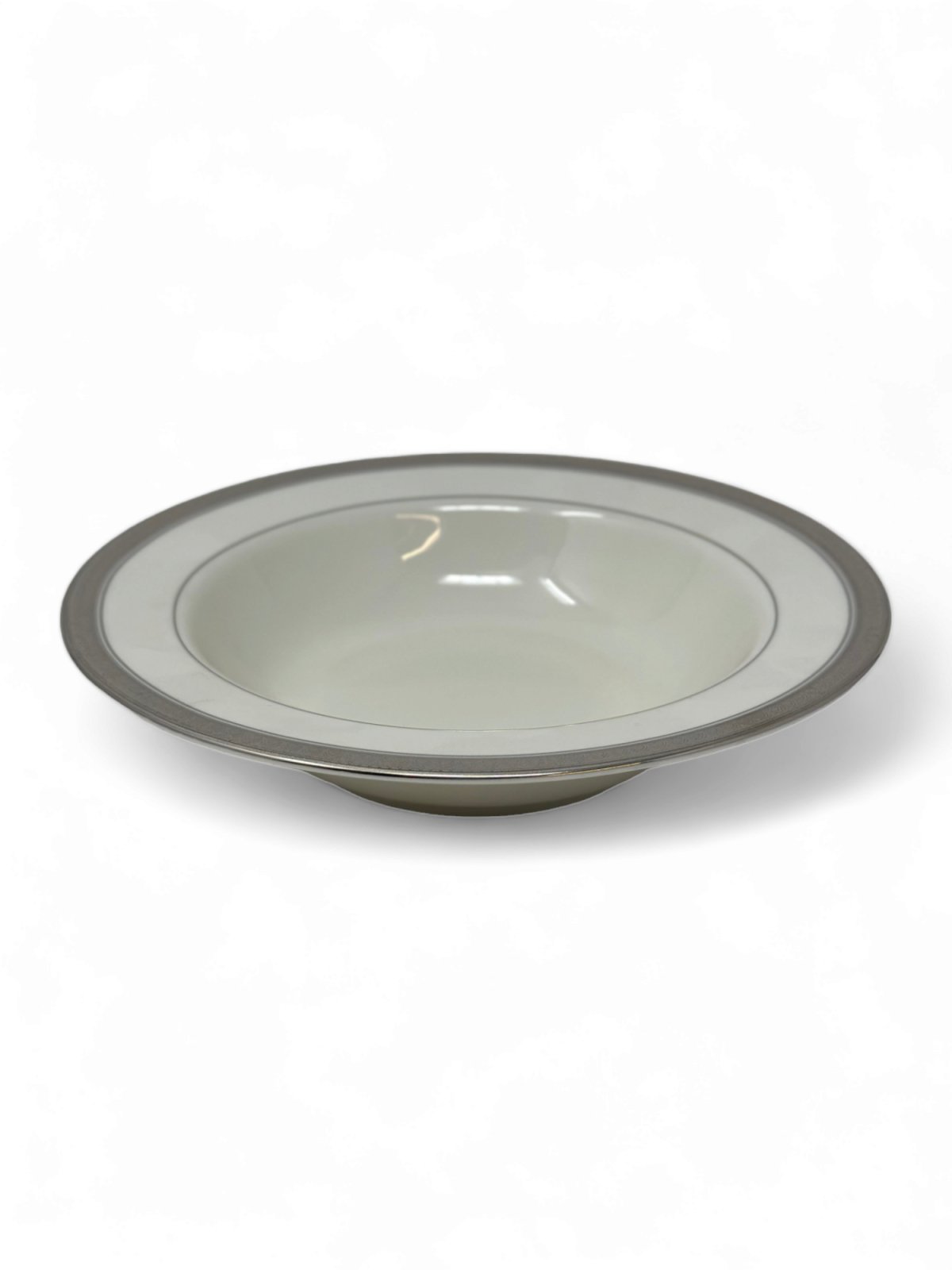 Mikasa Palatial Platinum Fruit Bowl