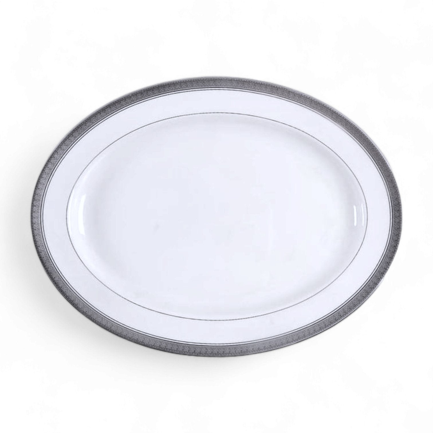 MIkasa Palatial Platinum Oval Platter