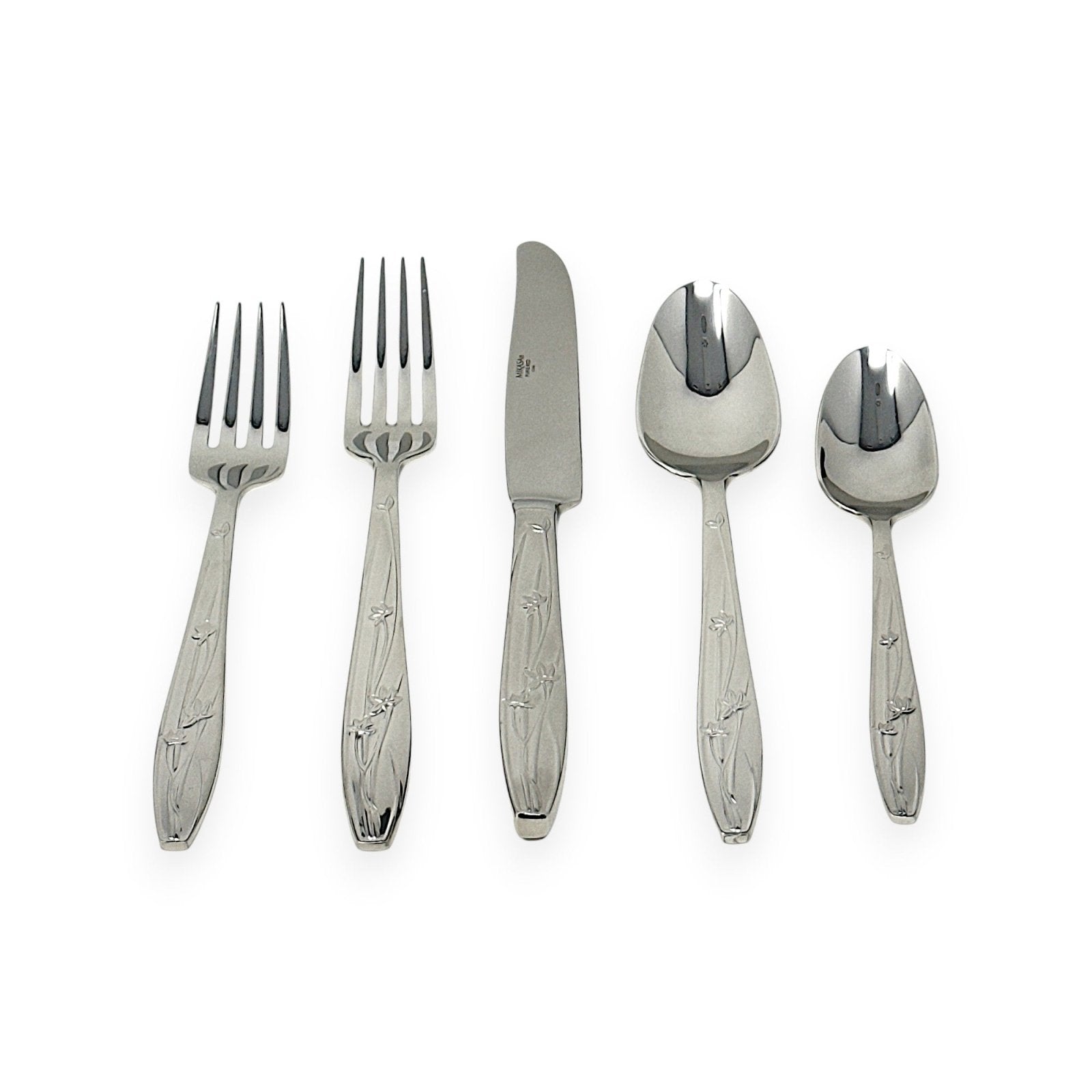 Mikasa Pure Red Flatware - 5 Piece Place Setting