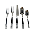Mikasa Soho Platinum Flatware - 5 Piece Place Setting