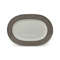 MIkasa Sophia Taupe Oval Platter