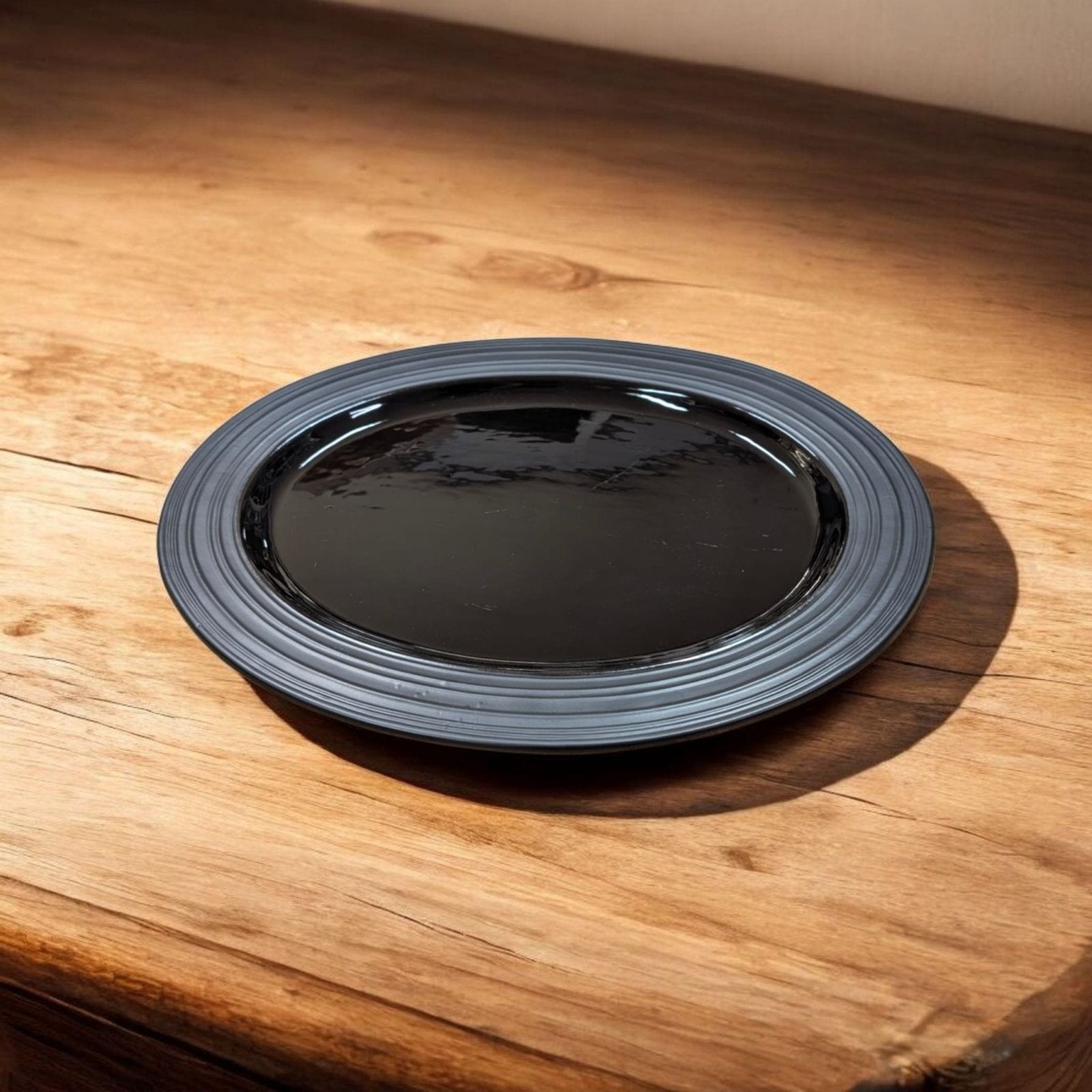 Mikasa Swirl Black Oversize (20") Oval Platter