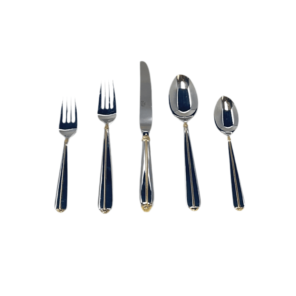 Mikasa Trapunto D'Oro Flatware - 5 Piece Place Setting